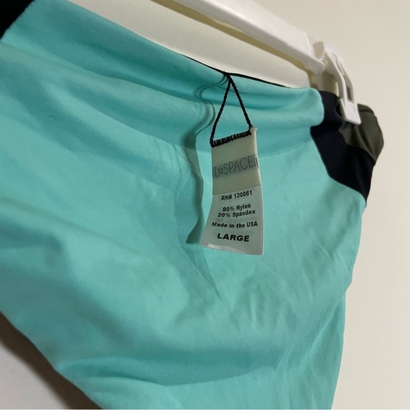 L*Space NWOT Color Block Mia Cheeky Bikini Bottom Size large - Picture 7 of 7